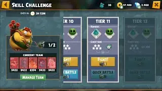 AB Evolution: Skill Challenge, Tier 10 & 11