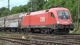OBB Class 1116133 Seen Working A Ferry Van Freight Train Passing At Koln Gremberg On The 05/06/2025