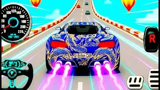 Mega Ramp Sport Car Racing 3D - Extreme Car Stunts -Android Gamepla #MegaRamp #3DGames #CarRacing