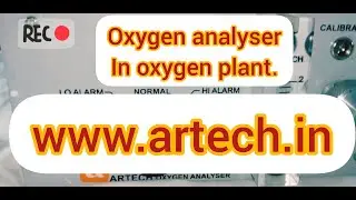 Artech oxygen analyser||callibration||oxygen purity||0-100%.