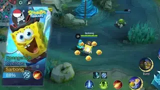 CYCLOPS SPONGEBOB SKIN GAMEPLAY!!Love the amazing skin's 🔥
