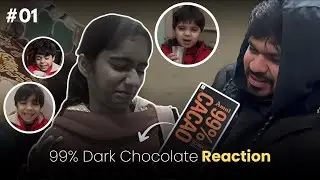 99% Amul Dark Chocolate Reaction