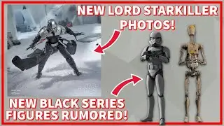 HUGE Black Series News! TK Trooper and Droid Rumored, Lord Starkiller Glam Shots & More!