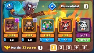 How to beat Witch everytime in Rush Royale! Best deck for events, Rush for Glory. Minotaur Meteor