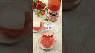 Rossini com Espumante Campo Largo Moscatel Ros&eacute;