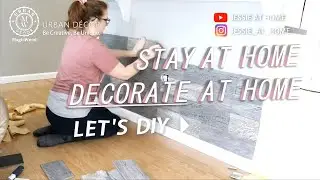 #DECORATE AT HOME【Urban D&eacute;cor】Flexible Wood Panels with Adhesive Backing