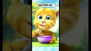 eat with me talking Tom 2🍐🍅🍊🍅🍊🍅🍊🍅#talkingtom2 #talkingginger2 #viralvideo