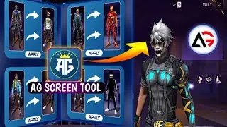 Free Fire Ob 53 New AG Sceen Toll 😍 || Main I'd Sef Play Game ✅ Op Working All Gunes Or Bundle Emote