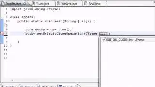 Java Programming Tutorial   54   Event Handler Program | Java Tutorial