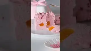 The Cutest Marshmallow Cake Ever 🍰✨ #trending #shorts #viral #fyp