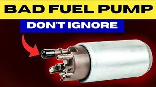 13 Bad Fuel Pump Symptoms That Could Ultimately Destroy Your Car