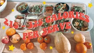 Vegan High Volume Low Calorie Meal Prep in Australia - Cheap ingredients and minimal effort required