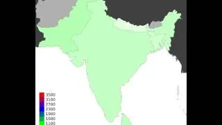 South Asia - Gni Per Capita, Atlas Method - Timelapse