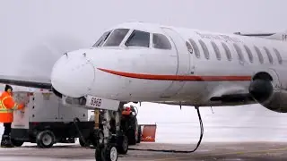Bearskin Airlines Fairchild Metroliner startup At CYYB