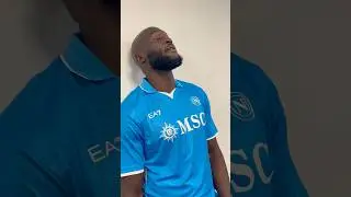 Lukaku can't believe it 🥹🩵