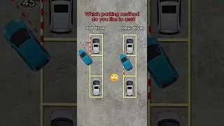 Car parking method do you like 🤔?#carparking #ytshort #tips#car