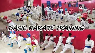 Basic Karate Training 🙅🙅 #karate #shorts #martialarts #viral #training #fighting #ytshorts #jsg #yt 