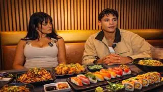 Trying The Best Food In America With Nina Drama 🍔🔥 | Ryan Garcia