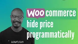 Hide price WooCommerce programmatically