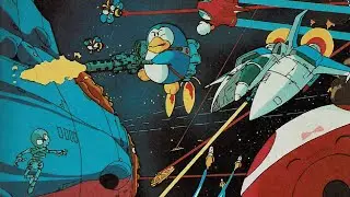 Parodius Da! (Arcade) twinbee Walkthrough No slowdown
