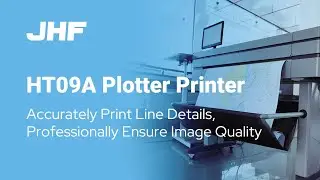 JHF HT09A  Plotter Printer: Accurately Print Line Details, Professionally Ensure Image Quality
