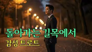 🎙️돌아가는 길목에서 🍂 그리움을 담아 부른 남성 감성 트로트
