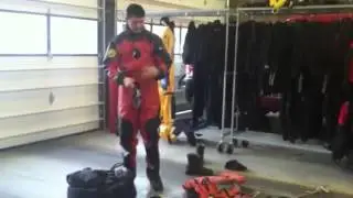Using your dry suit