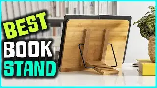 Top 5 Best Book Stand Review in 2023 - Adjustable Angle Foldable Sturdy Portable Book Stand