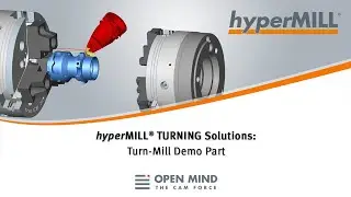 hyperMILL TURNING Solutions: Turn-Mill Demo Part | CAM-Software