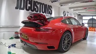 [4K] How to Remove Emblem from a 2016 Porsche 991 Carrera S