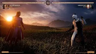 Mortal Kombat 1 - Homelander vs Art the Clown | Brutal Field Stage Fight & Fatalities