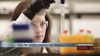 FDA: No Safety Concerns with Moderna Vaccine
