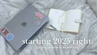 getting ready for the new semester (google calendar, goal setting) // rain yaps