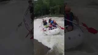 Top Rope Safety at Humongous on the Upper Ocoee River Olympic Whitewater Slalom Course #olympics