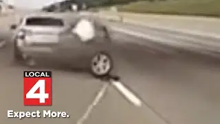 Livonia police stop high-speed chase using new Grappler tire net tool