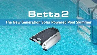 Betta 2 Solar Powered Smart Robotic Pool Skimmer