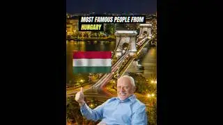 MOST Famous People from HUNGARY #shorts