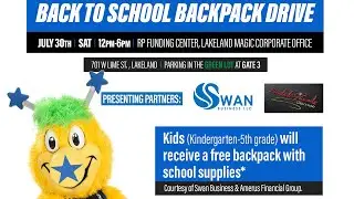 Back to School Backpack Drive - Lakeland Magic