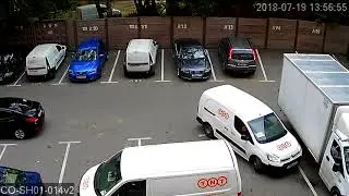 Уличная HD-камера CO-SH01-014v2. Улица день.