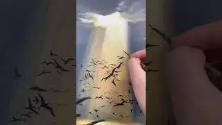 How to paint a surrealism painting #art #paint #painting #artwork #draw #artist #tutorial