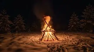 4K Relaxing Fireplace Sounds &ndash; Soothing Crackling Fire for Peaceful Sleep