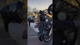 To all the haters #harleydavidson #dyna #motorcycle #viral #wheelie #circle #bikelife #music