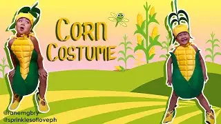 Corn Costume | Fancy Fruit/ Vegetable/ Crop Competition Dress | Nutrition Month | DIY Kids Costume