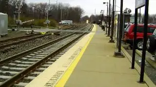 GP40PH-2B 4211 Leads Train 1005 into Denville - Great K5LA!