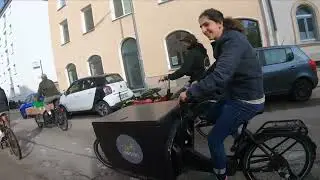 Werkstattumzug mit dem Lastenrad - endless bikes
