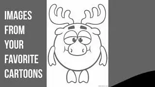 Color your favorite cartoon characters