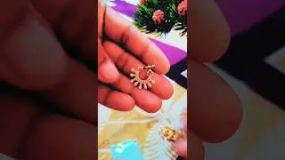 meesho haul beautiful nose ring#shorts #jwellery