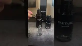 How to - Transfer perfume to Travel size bottle #diorsauvage #decanter #diy #transferparfum #travel
