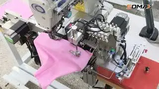 Somax SM-07S Automatic bottom hemming machine (Small cylinder bed )