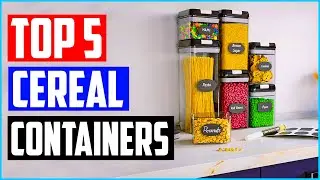 Top 5 Best Cereal Containers in 2021 Reviews